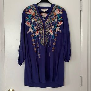 Luba Moon embroidered tunic - Medium